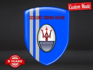 Maserati Adesivi Lunotto Auto Racing Lusso Regolabili